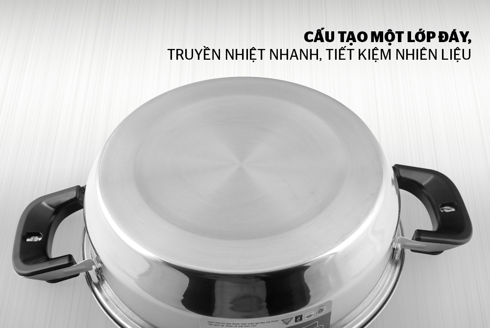 Nồi lẩu inox 1 đáy SUNHOUSE SHL26 005