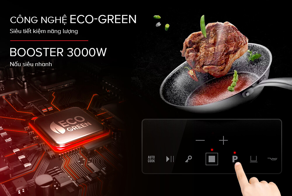 SỬ DỤNG CÔNG NGHỆ ECO-GREEN SIÊU TIẾT KIỆM NĂNG LƯỢNG