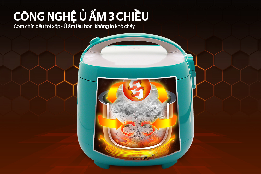 NỒI CM ĐIỆN 1.8L SUNHOUSE MAMA SHD8652G 8