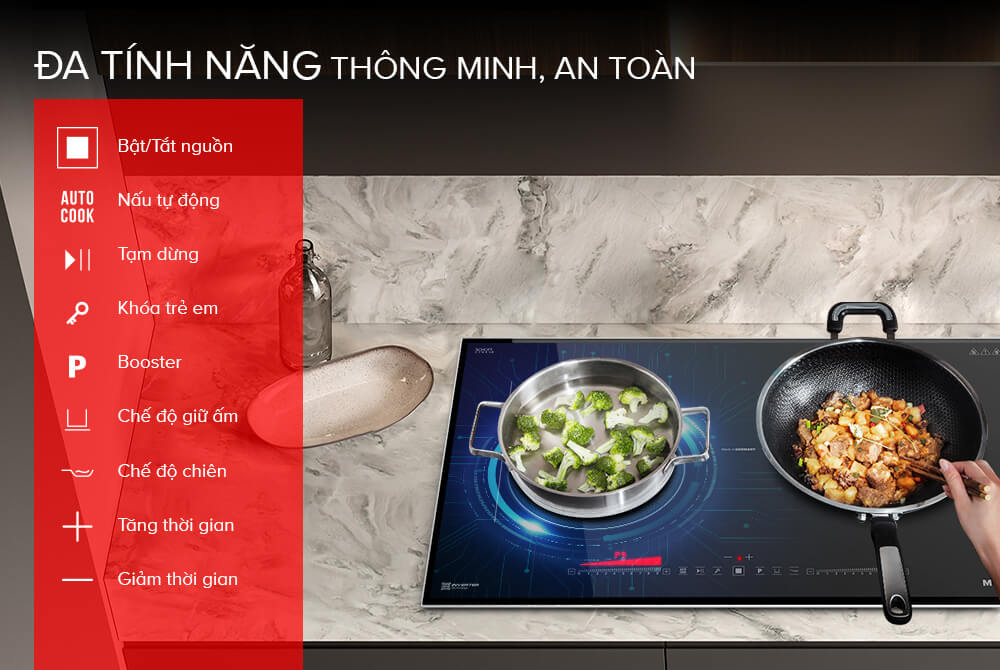 ĐA TÍNH NĂNG THÔNG MINH, AN TOÀN